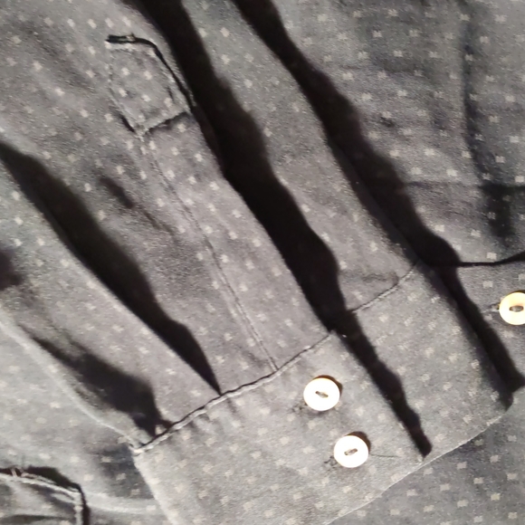 H&M Button Up Long Sleeve Blouse Size US2 - Picture 5 of 6